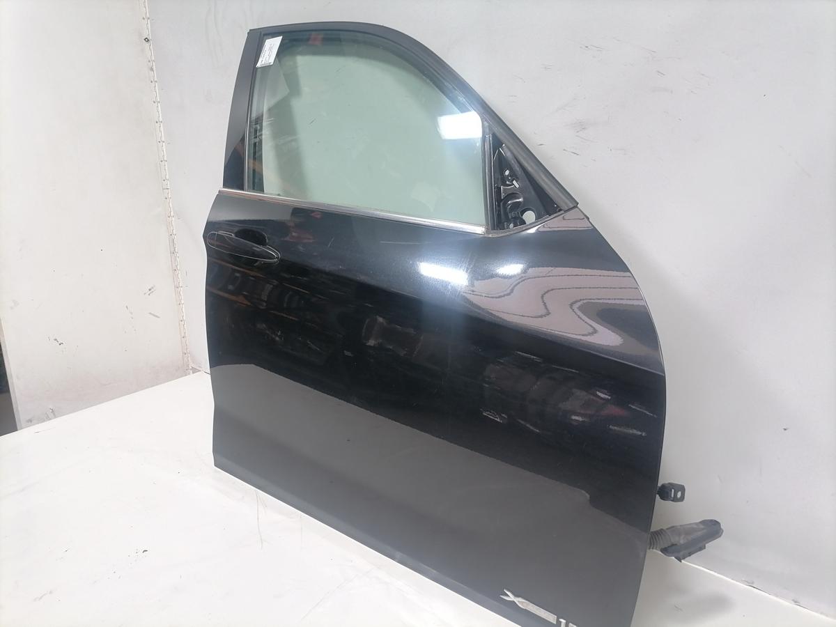 BMW X1 E84 original T&uuml;r vorn rechts 475 Blacksapphire Rohbau Bj.2013